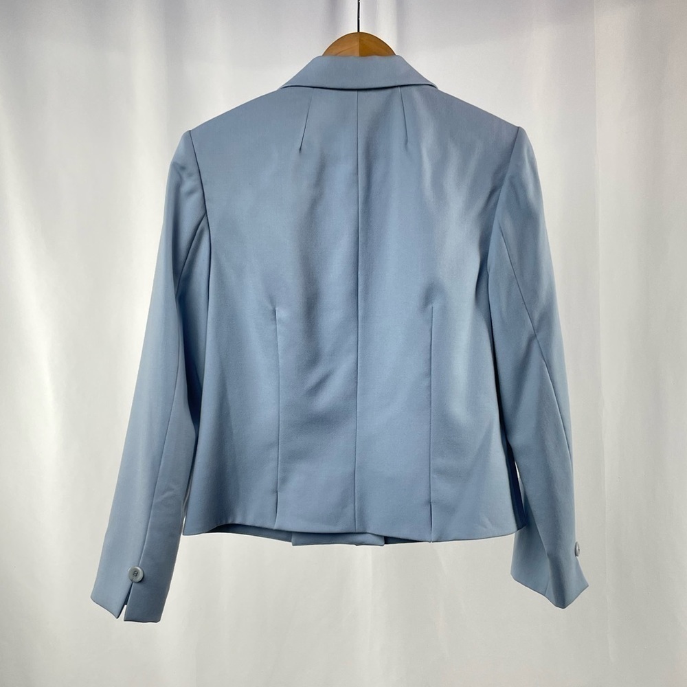 Pendleton Virgin Wool Button Jacket in Blue Size 10 - Picture 5 of 5